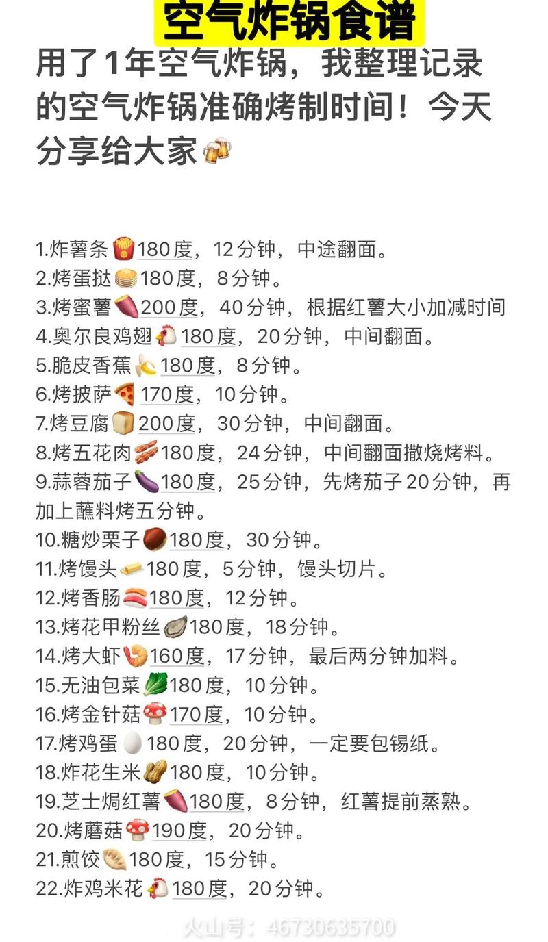 空气炸锅食谱优化误区！食材处理要点