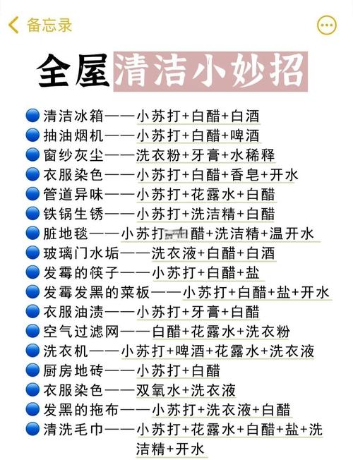 每日清洁重点?厨房卫生间随手清!