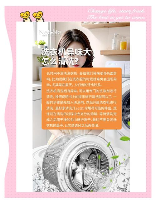 洗衣机除异味误区!科学除臭方法