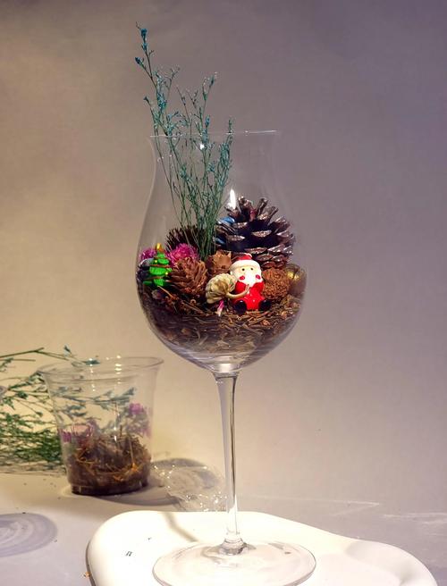 香薰蜡烛杯改造！干花+滴胶制作梦幻摆件