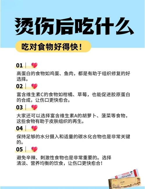 烫伤愈合期饮食建议?蛋白质摄入
