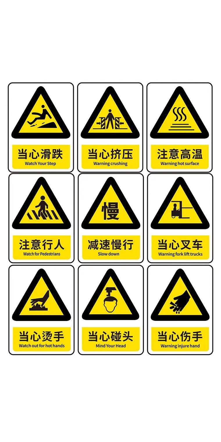 安全警示标志的识别